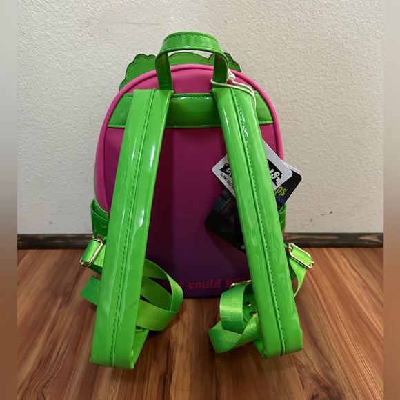 NWT Loungefly Goosebumps Haunted Mask Glow in the dark backpack - Picture 4 of 5